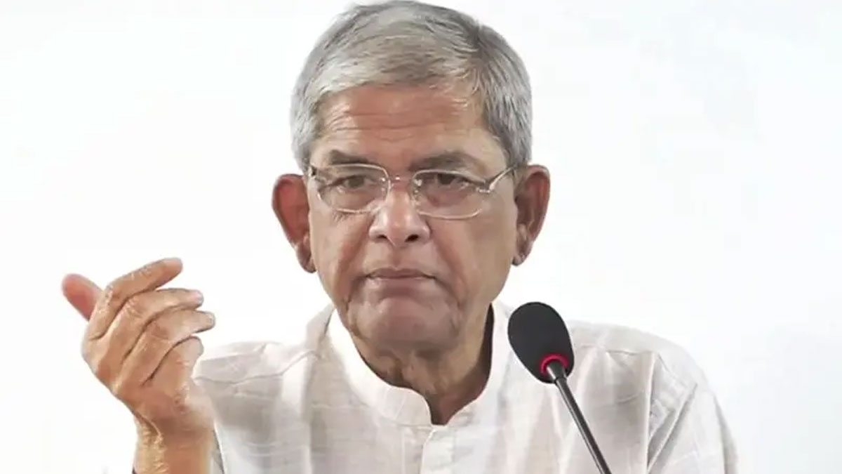 সংখ্যালঘু প্রসঙ্গে ভারতীয় মিডিয়া মিথ্যা তথ্য দিচ্ছে : ফখরুল
