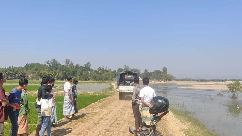 উখিয়া সীমান্তে অজ্ঞাত ব্যক্তির মরদেহ উদ্ধার