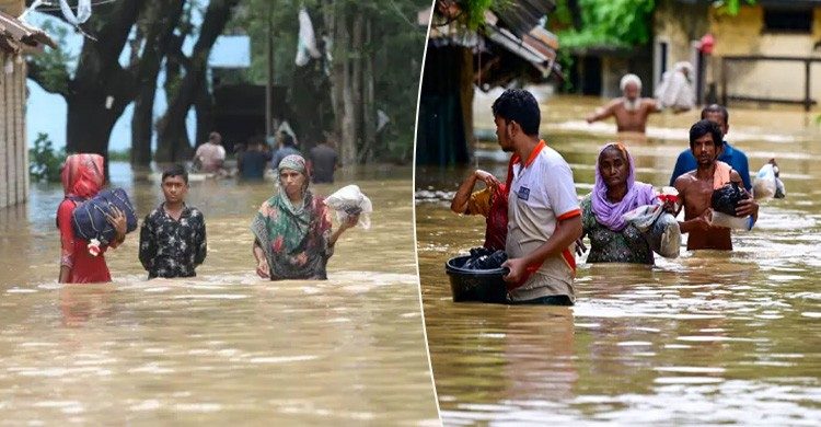 আগামী ২-৩ দিনের মধ্যে বন্যার ঝুঁকিতে ৬ জেলা