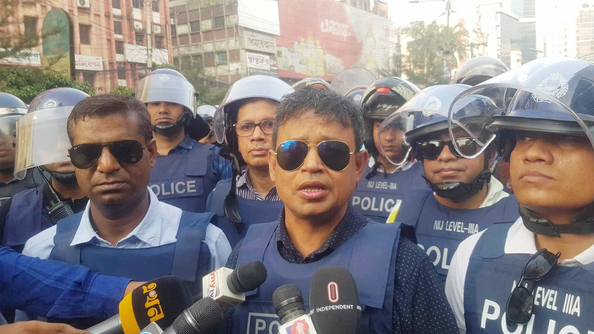 ‌‌‘শান্তিপূর্ণ সমাবেশের অনুমতি নিয়ে হামলা চালিয়েছে জামায়াত-বিএনপি