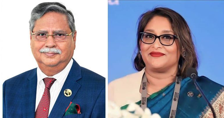 সায়মা ওয়াজেদকে উষ্ণ অভিনন্দন জানালেন রাষ্ট্রপতি
