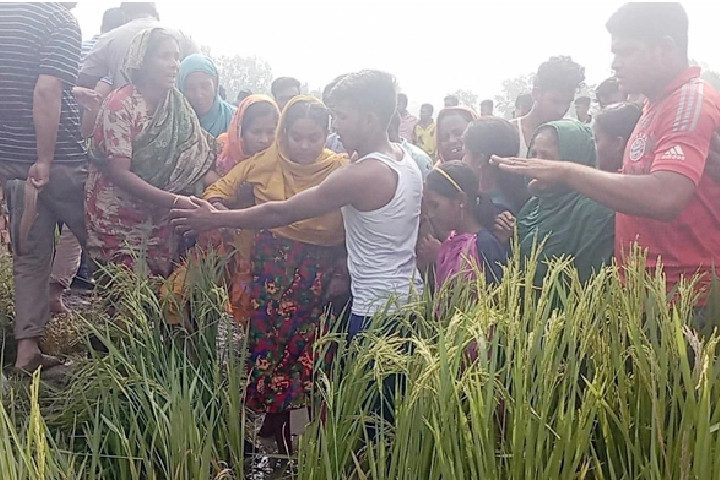 ধানখেতে মিলল কিশোরের মরদেহ