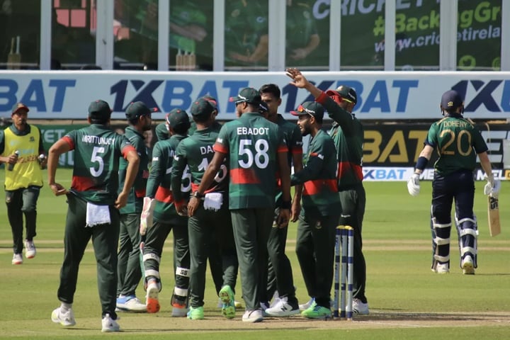 শ্বাসরুদ্ধকর ম্যাচে টাইগাদের জয়