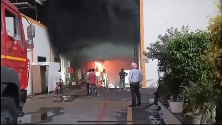 ভারতে ওষুধ তৈরির কারখানায় আগুন, নিহত ৪