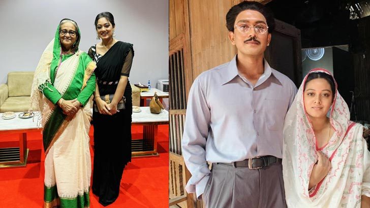 দীঘিকে জড়িয়ে ধরে যা বললেন প্রধানমন্ত্রী