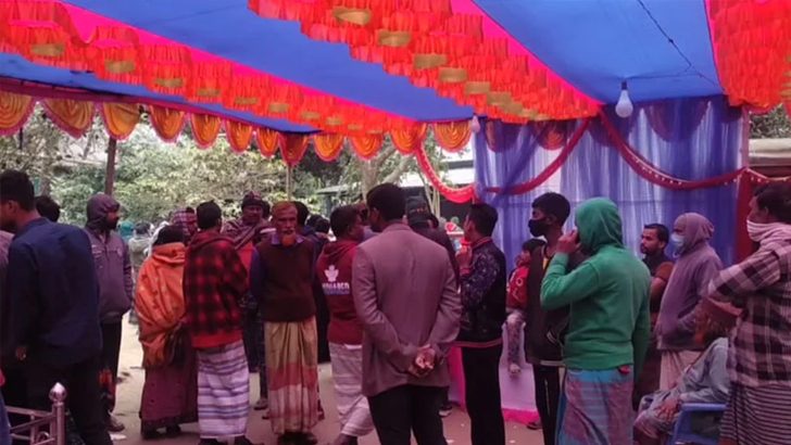 প্যান্ডেল প্রস্তুত, বিয়ের পিঁড়িতে বসা হলো না দুই ভায়ের