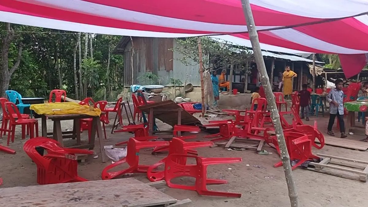 বিয়ে বাড়িতে ‘গেটের টাকা’ নিয়ে সংঘর্ষ, আহত ৪