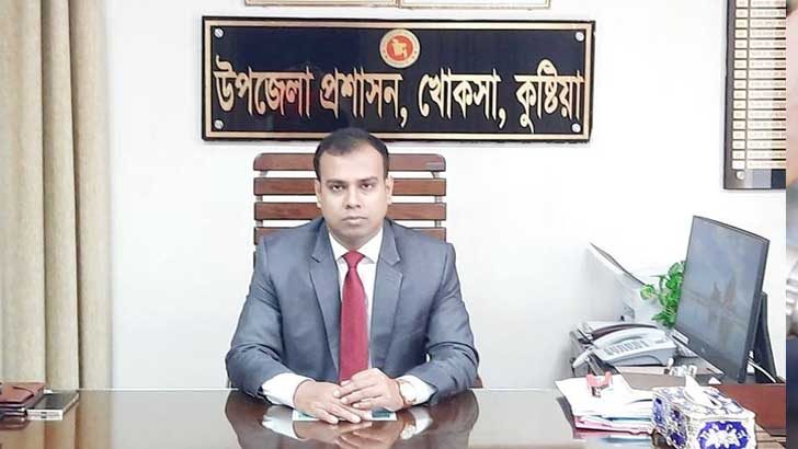 খোকসার ইউএনও'র নাম্বার ক্লোন করে চাঁদা দাবির অভিযোগ
