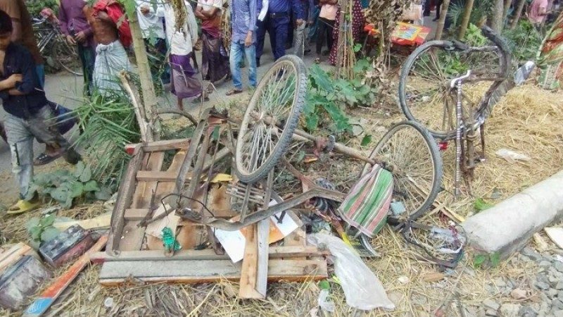 রাজবাড়ীতে ট্রেনে কাটা পড়ে ২ জনের মৃত্যু