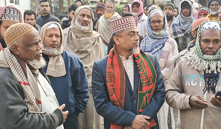 কুষ্টিয়া-৪ আসনে জামায়াত মনোনীত প্রার্থীর নির্বাচনী গণসংযোগ
