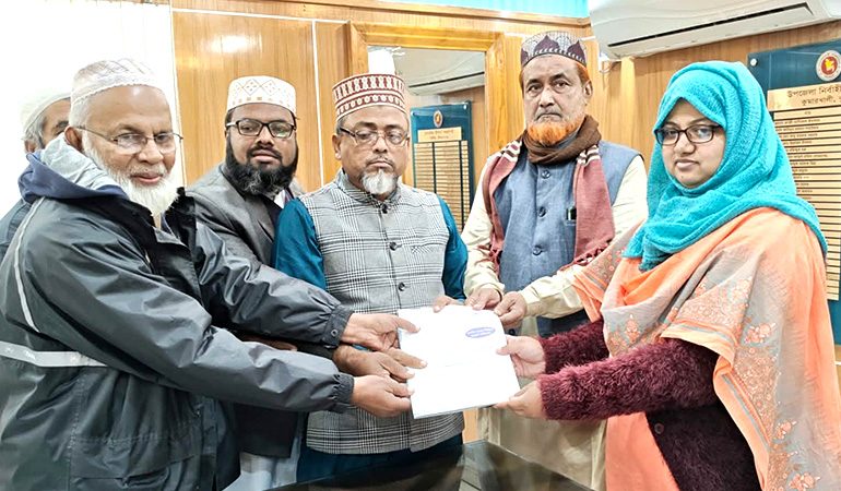 কুষ্টিয়া-৪ আসনে জামায়াত প্রার্থী আফজাল হোসেনের মনোনয়নপত্র উত্তোলন