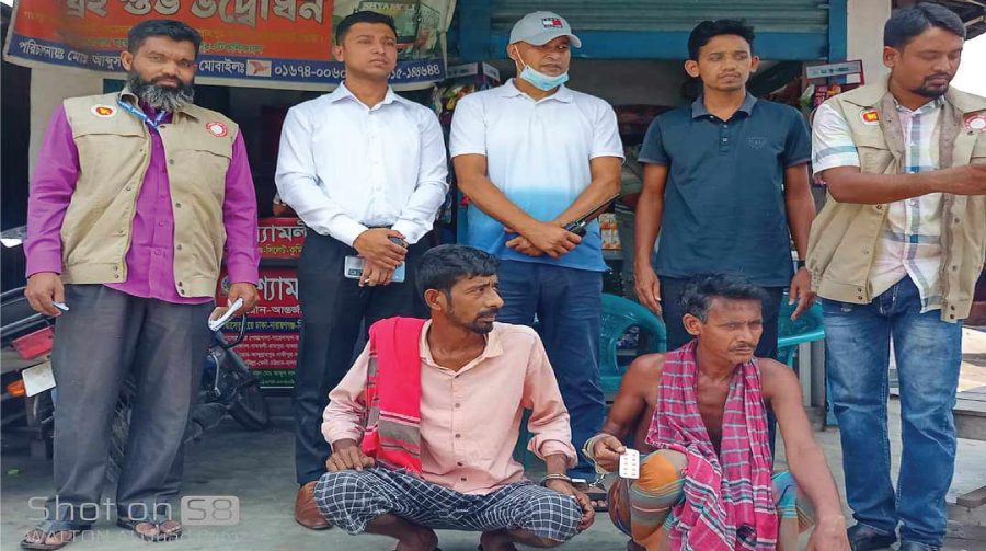 কুমারখালীতে মাদকসহ আটক ২ জনকে জেল জরিমানা