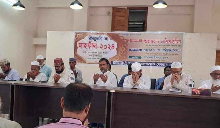 খোকসায় ইয়থ ডেভেলপমেন্ট ফোরামের উদ্যোগে সিরাতুন্নবী (সাঃ) মাহফিল