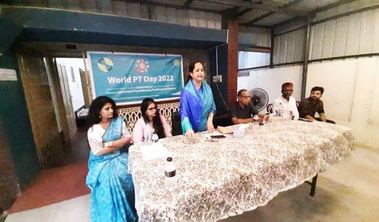 কুষ্টিয়ায় রোটারির উদ্যোগে বিশ্ব ফিজিওথেরাপি দিবস পালিত