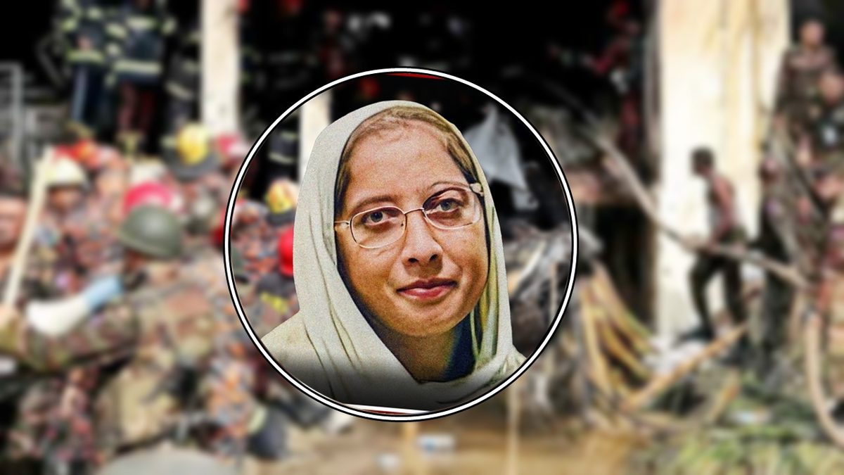 দগ্ধ শরীর নিয়ে ২০ শিশুকে বাঁচিয়ে  না ফেরার দেশে শিক্ষিকা মাহেরীন