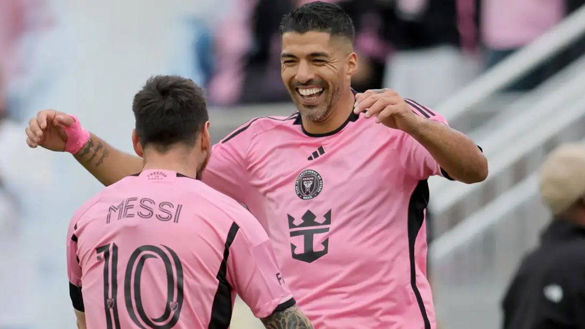 Messi-Suarez Miami goal festival