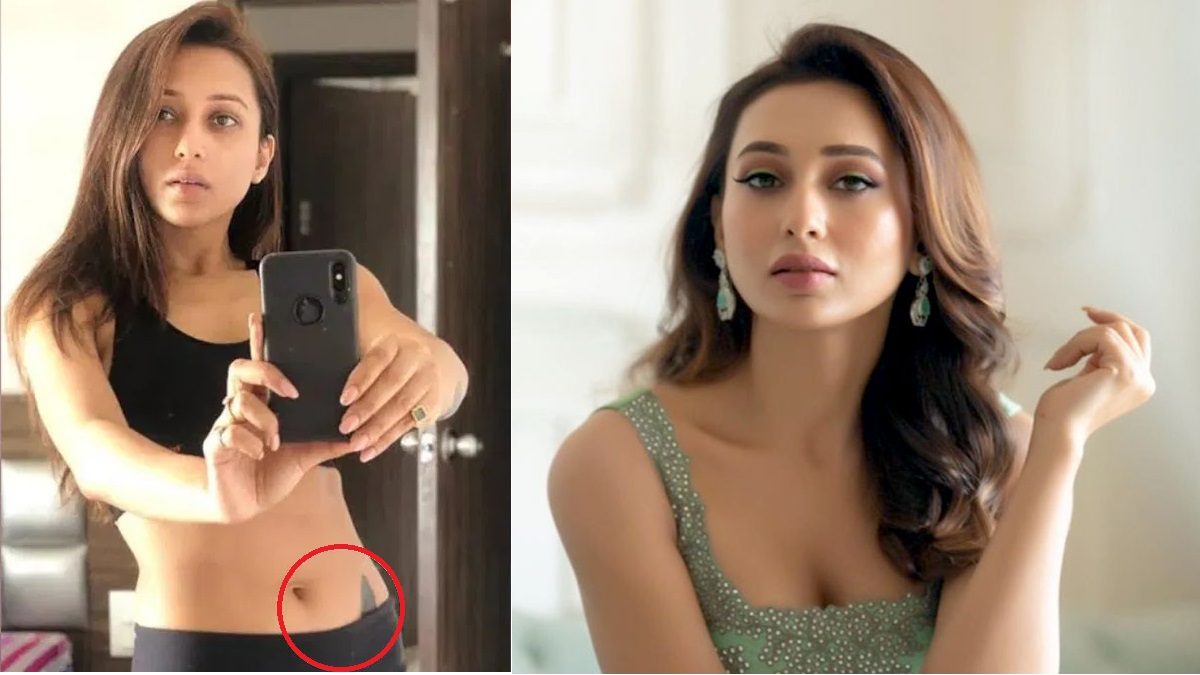 দাগ লুকাতে তলপেটে ট্যাটু করিয়েছেন মিমি