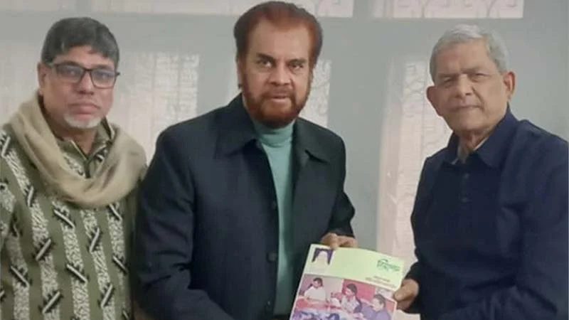 বিএনপি মহাসচিবের সঙ্গে ইলিয়াস কাঞ্চনের সৌজন্য সাক্ষাৎ