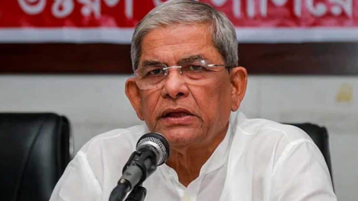 দ্রুতই স্থানীয় সরকার নির্বাচন: সংসদে মির্জা ফখরুল