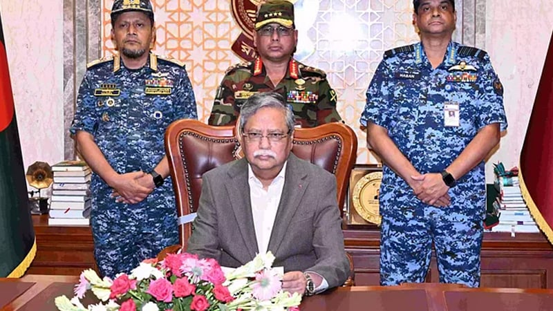 ছাত্র আন্দোলনের সময় বন্দী সবাইকে মুক্তি দেয়া হবে: রাষ্ট্রপতি