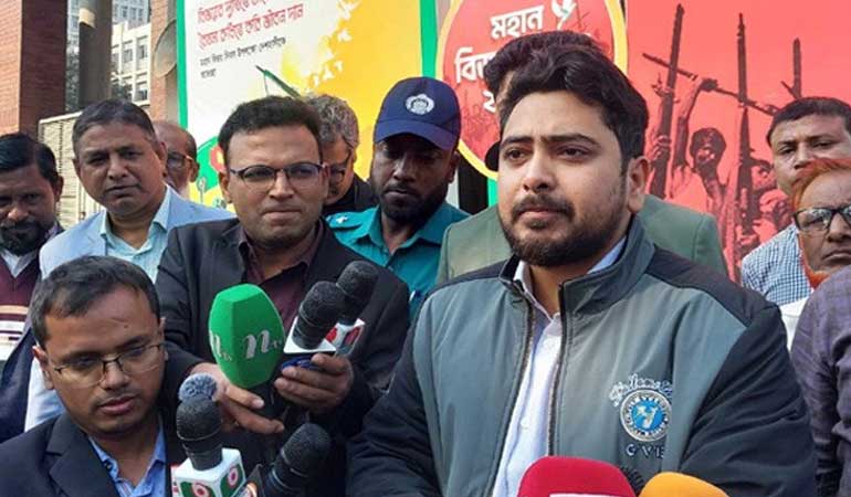 আ. লীগকে পুনর্বাসনের চেষ্টা কঠোর হাতে দমন করা হবে: নাহিদ