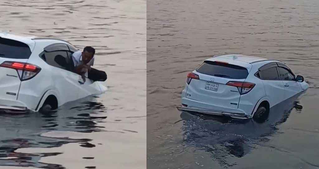ফেরি থেকে নদীতে পড়ে গেল প্রাইভেটকার