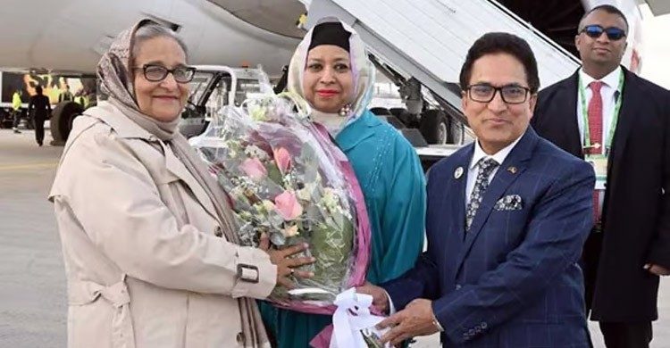 জার্মানি পৌঁছেছেন প্রধানমন্ত্রী শেখ হাসিনা
