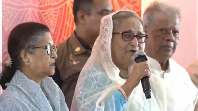 আওয়ামী লীগ খেতে নয়, জনগণকে দিতে আসে:প্রধানমন্ত্রী
