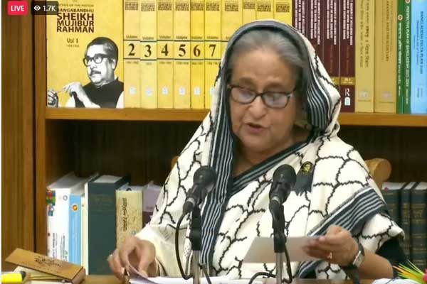যুক্তরাষ্ট্র ও যুক্তরাজ্য সফর নিয়ে সংবাদ সম্মেলনে প্রধানমন্ত্রী