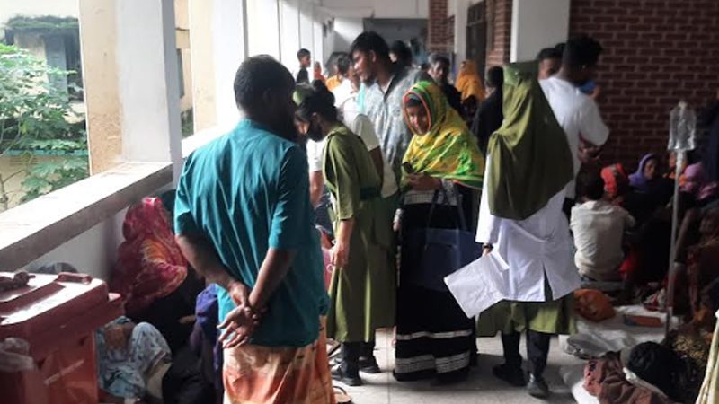 পঞ্চগড়ে বেড়েছে ডায়রিয়া ও অ্যাজমা রোগী,সেবা দিতে হিমশিম