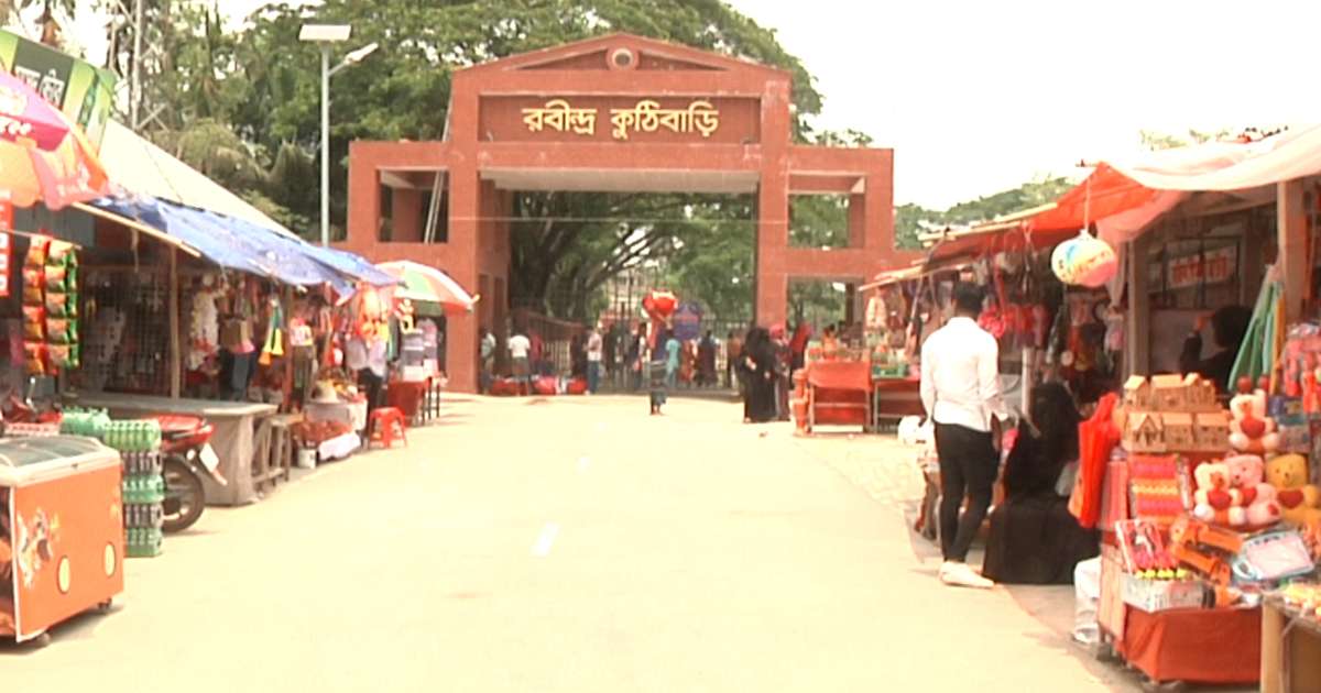 কুষ্টিয়ার কুঠিবাড়িতে বিশ্বকবির জন্মবার্ষিকী উৎসবের সমাপনী আজ