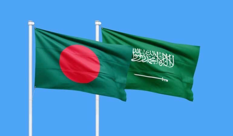 সৌদিআরবের সাথে বাংলাদেশের গোয়েন্দা তথ্য আদানপ্রদান চুক্তি স্বাক্ষর