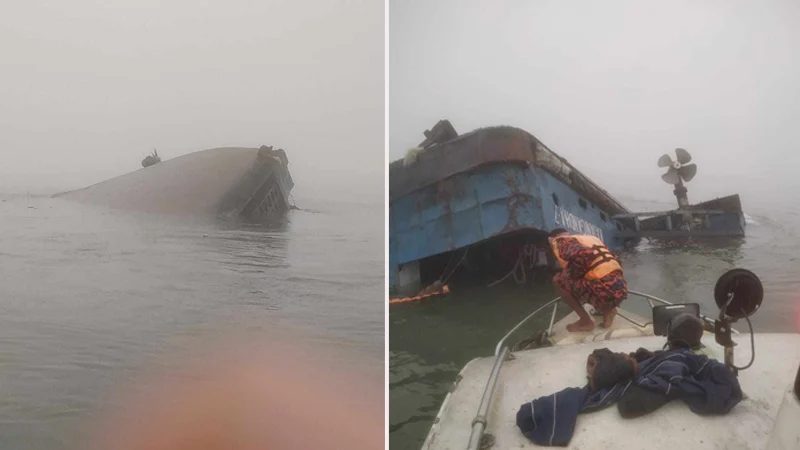 ডুবে যাওয়া ফেরি উদ্ধারে যাচ্ছে হামজা-রুস্তম
