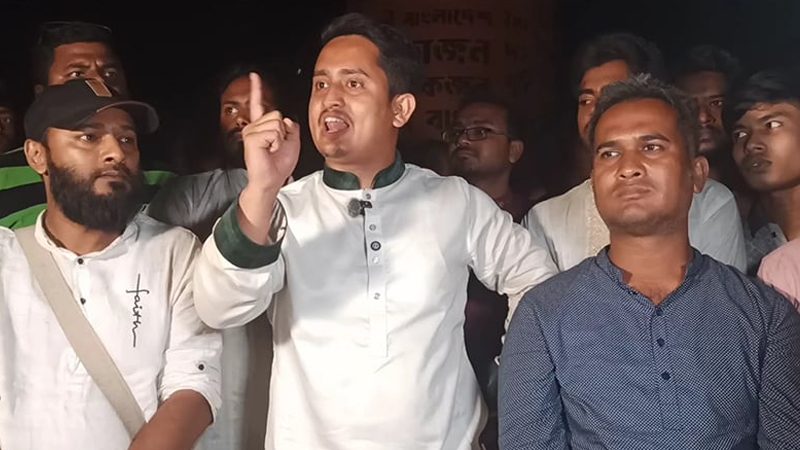 পথসভা চলাকালে বিদ্যুৎ বিভ্রাট: নেসকো কর্মকর্তাদের কলিজা ছিঁড়ে ফেলার হুমকি সারজিসের