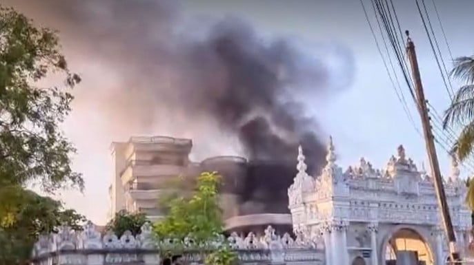 ঢাকা-১৮ আসনের সাবেক এমপি হাবিব হাসানের বাসায় আগুন