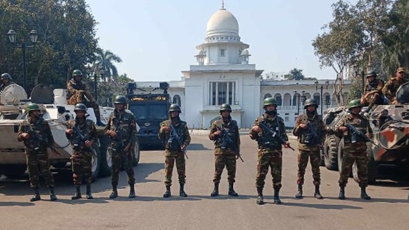 ট্রাইব্যুনাল এলাকায় সেনা মোতায়েন চেয়ে চিঠি