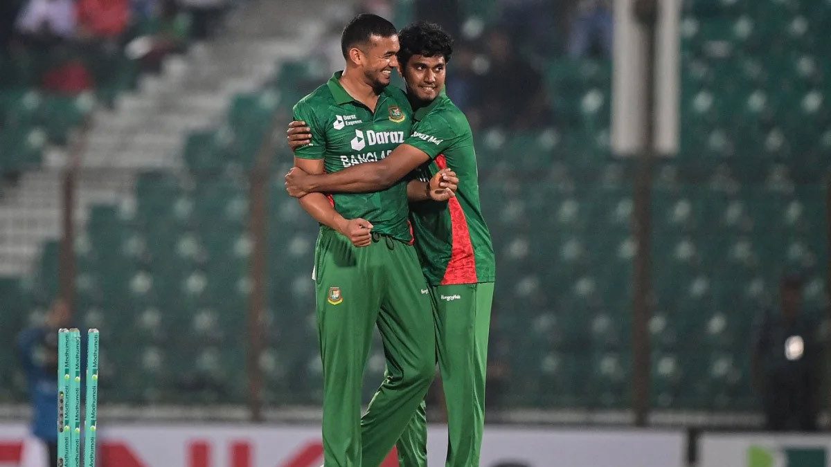 সাগরিকায় রনির ঝড়ের পর তাসকিনের আগুনে পুড়ল আয়ারল্যান্ড