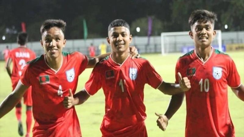 মালদ্বীপকে ৫-০ গোলে উড়িয়ে সেমিতে বাংলাদেশ
