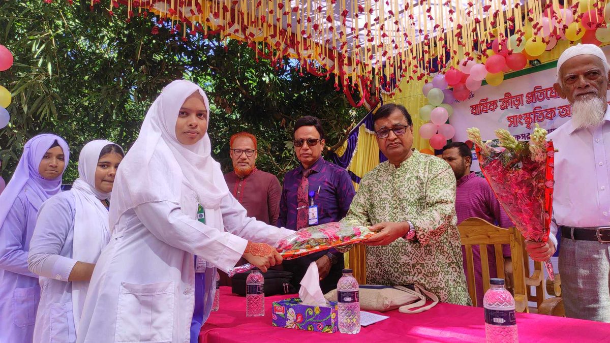 দেবীগঞ্জে নর্থ স্টার স্কুলের বার্ষিক ক্রীড়া প্রতিযোগিতা অনুষ্ঠিত