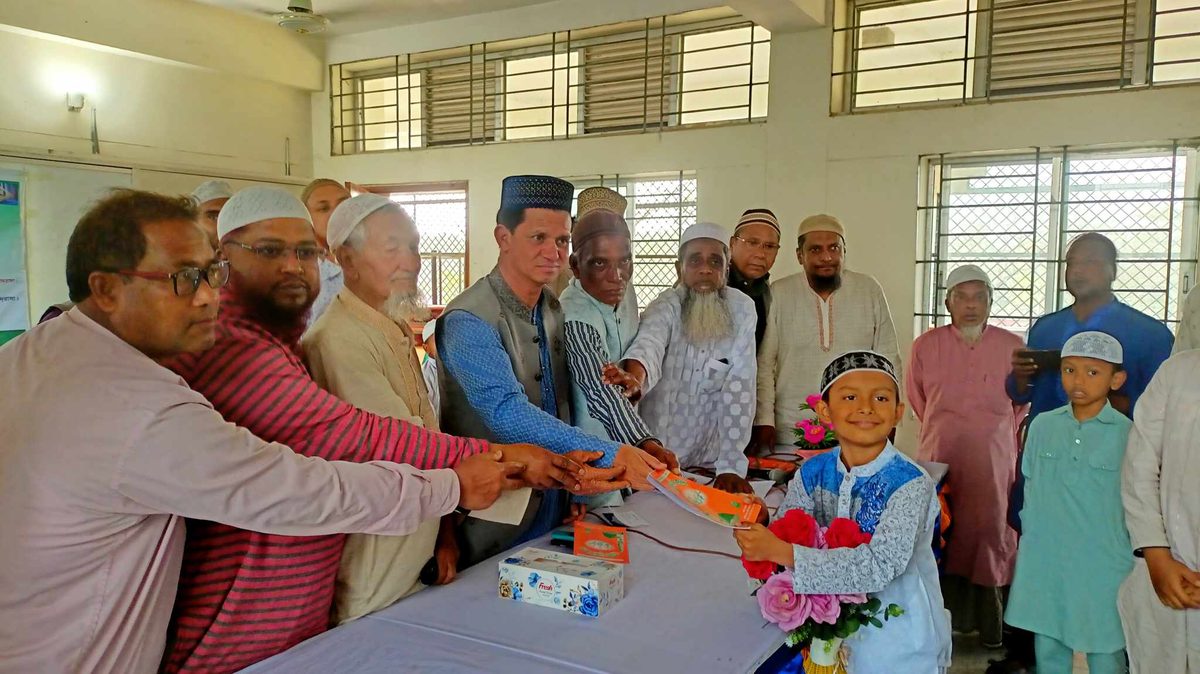 দেবীগঞ্জে বিনামূল্যে কোরআন শিক্ষা আসরের উদ্বোধন