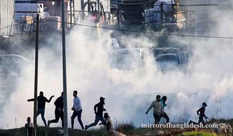 ইসরায়েলি বাহিনীর গুলিতে ১০ ফিলিস্তিনি নিহত
