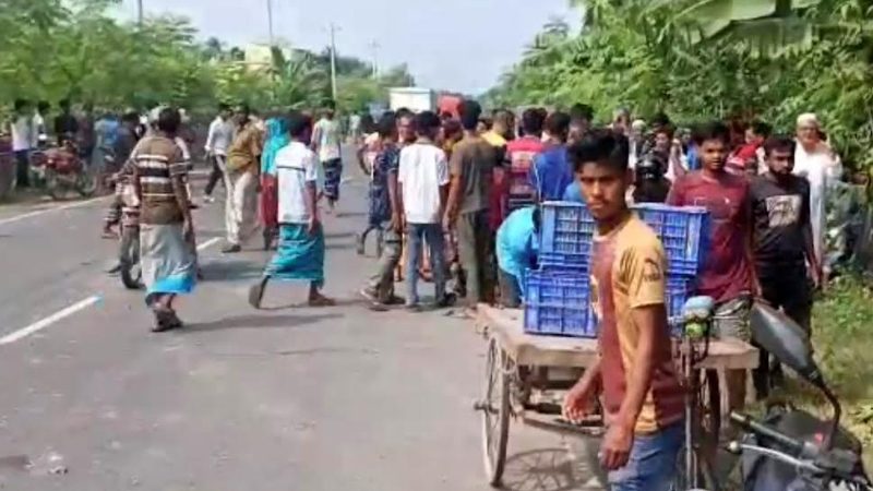 কুষ্টিয়ায় বাসচাপায় পাখিভ্যানের নারী যাত্রীসহ নিহত ২
