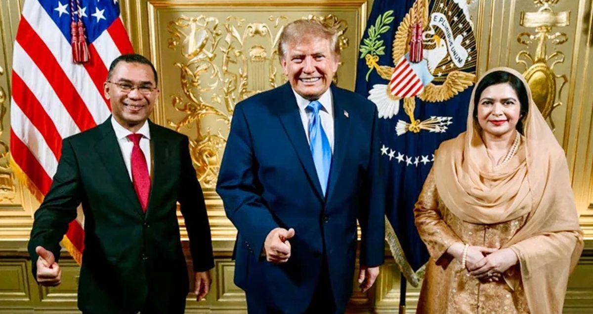 ট্রাম্পের সঙ্গে ছবি প্রকাশ করলেন প্রধানমন্ত্রী তারেক রহমান