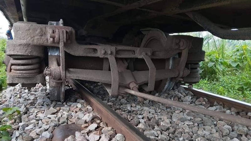 derailment of the carriage 1700531415